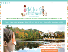 Tablet Screenshot of addieandgeorge.com